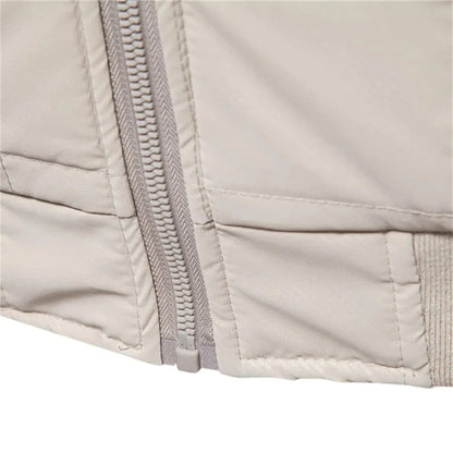 Men’s Quilted Hybrid Bomber Jacket