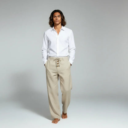 Men’s Relaxed Drawstring Casual Pants