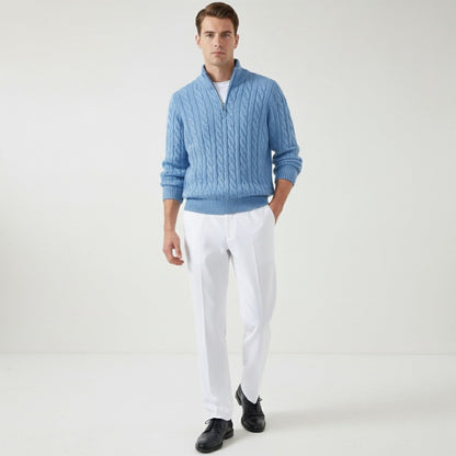 Reggie | Men's Co-ord Set Riviera Stroll Shirt Bottoms Two-Piece Refined Clean Tailored Smart Casual Coordinated Versatile