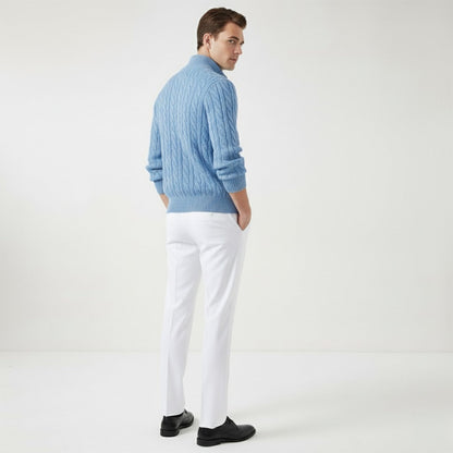 Reggie | Men's Co-ord Set Riviera Stroll Shirt Bottoms Two-Piece Refined Clean Tailored Smart Casual Coordinated Versatile