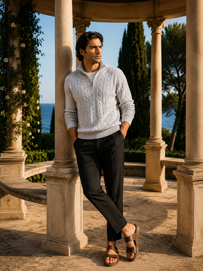 Rex | Men's Co-ord Set City Walk Shirt Bottoms Two-Piece Refined Clean Tailored Smart Casual Coordinated Versatile Transitional