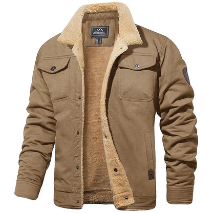 Men’s Sherpa-Lined Utility Jacket