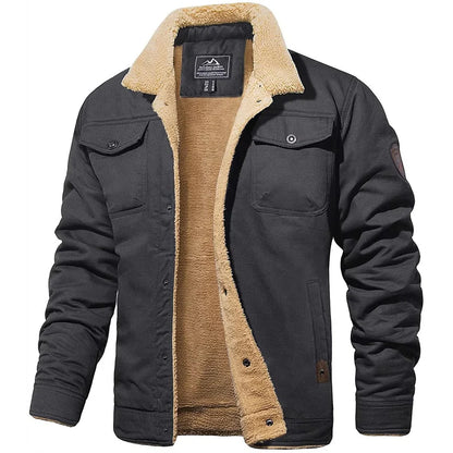 Men’s Sherpa-Lined Utility Jacket