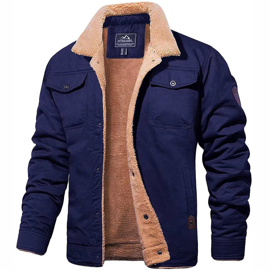 Men’s Sherpa-Lined Utility Jacket