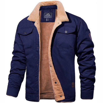 Men’s Sherpa-Lined Utility Jacket