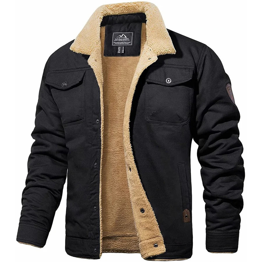 Men’s Sherpa-Lined Utility Jacket