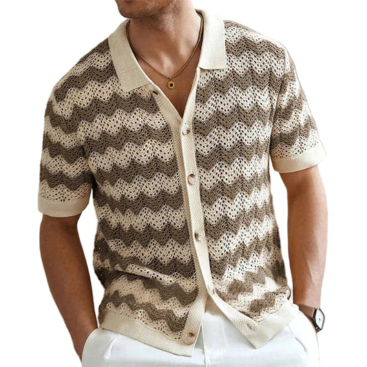 Men’s Short Sleeve Knit Shirt