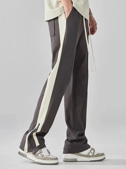 Men’s Side Stripe Drawstring Track Pants