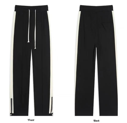 Men’s Side Stripe Drawstring Track Pants