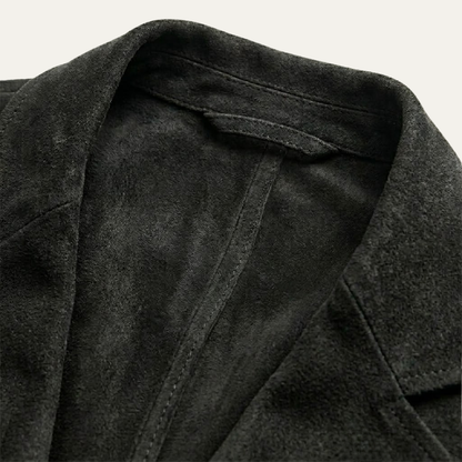 Men's Single Breasted Notched Lapel Blazer Wedding Guest
