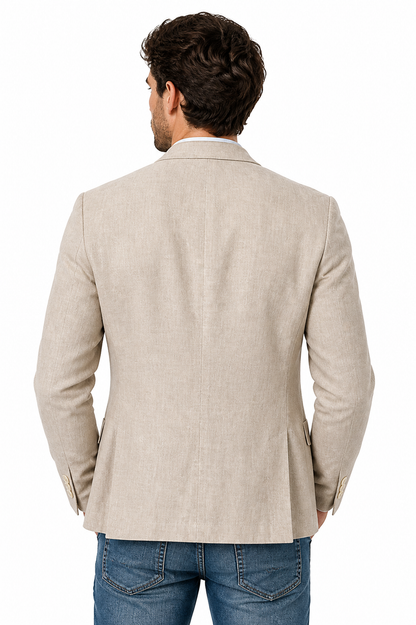 Men’s Single Button Casual Blazer