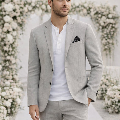 Men's Slim Fit Wedding Guest Blazer