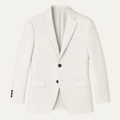 Men's Smart Casual Slim Fit Linen Blazer Wedding Guest