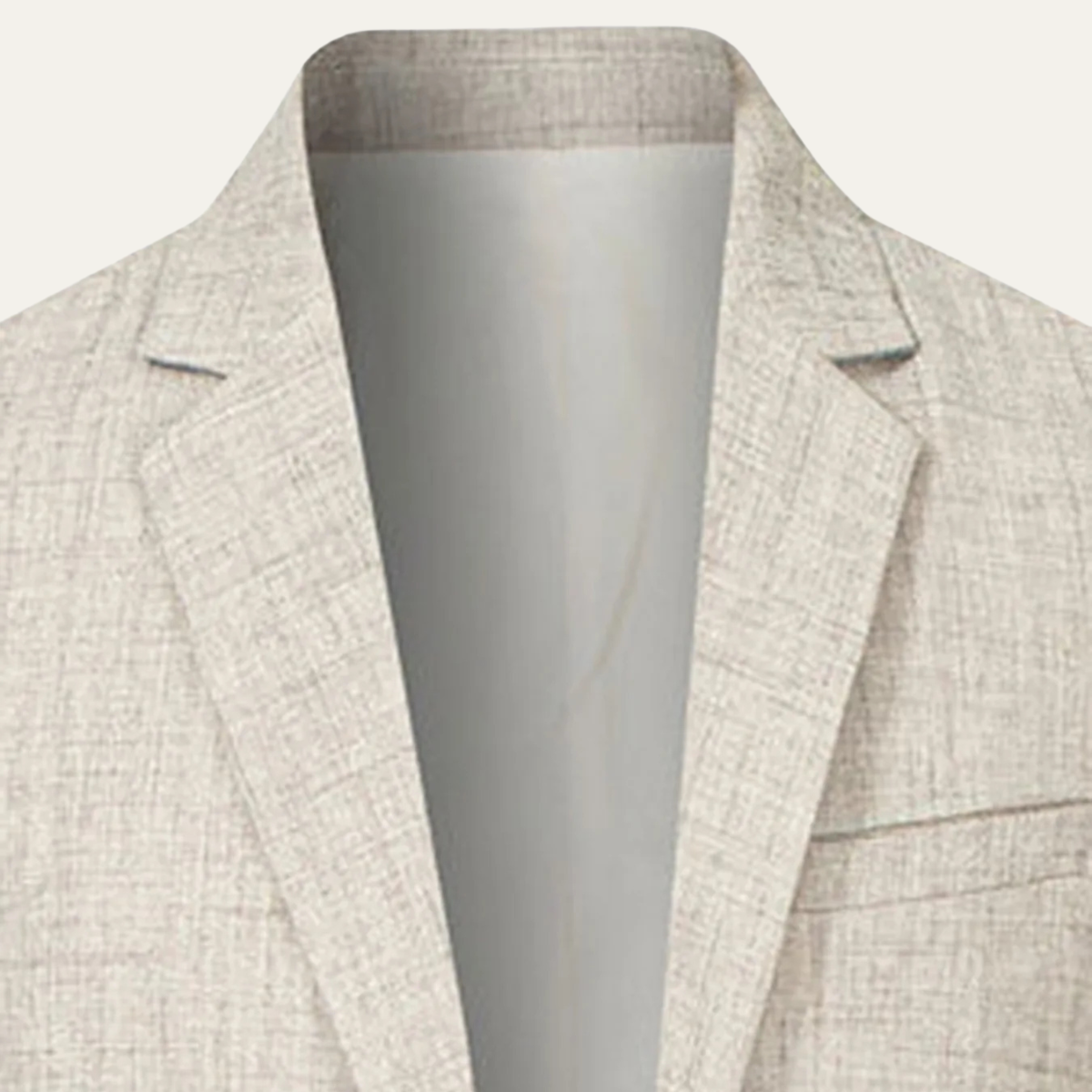 Men's Smart Casual Slim Fit Linen Blazer Wedding Guest