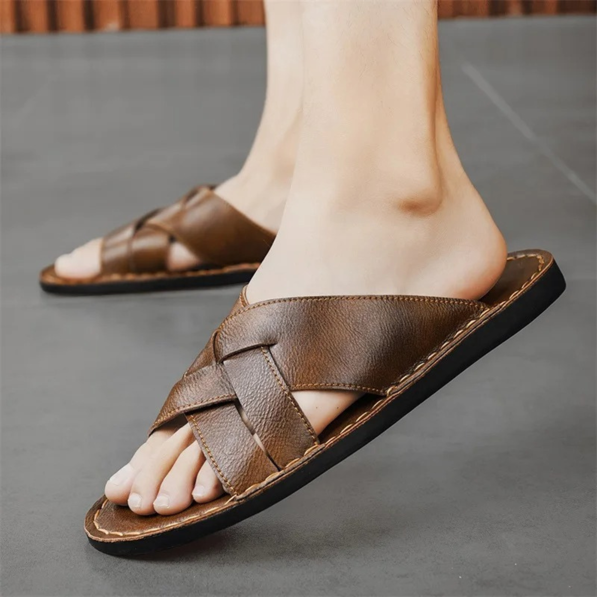 Men's Soft Sole Comfort Slide Sandals