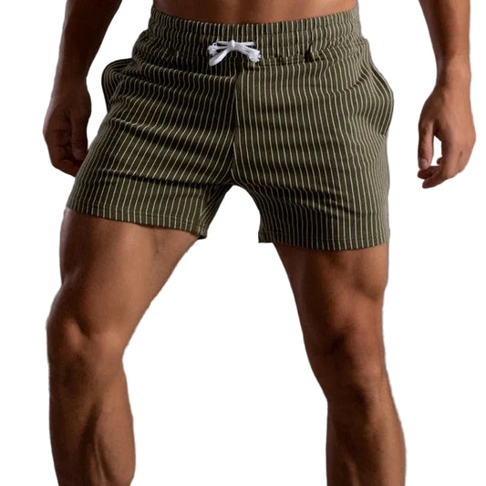 Men’s Striped Casual Shorts