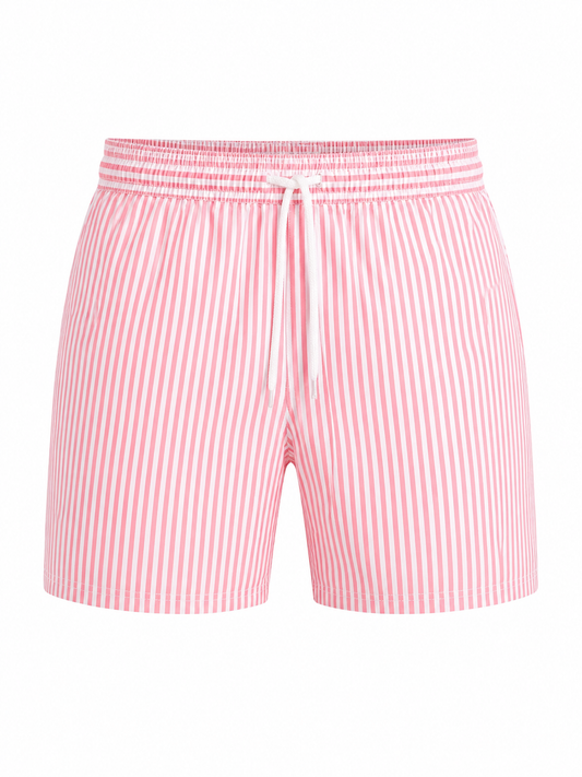 Men's Swim Shorts Rose Quick Dry Beachwear