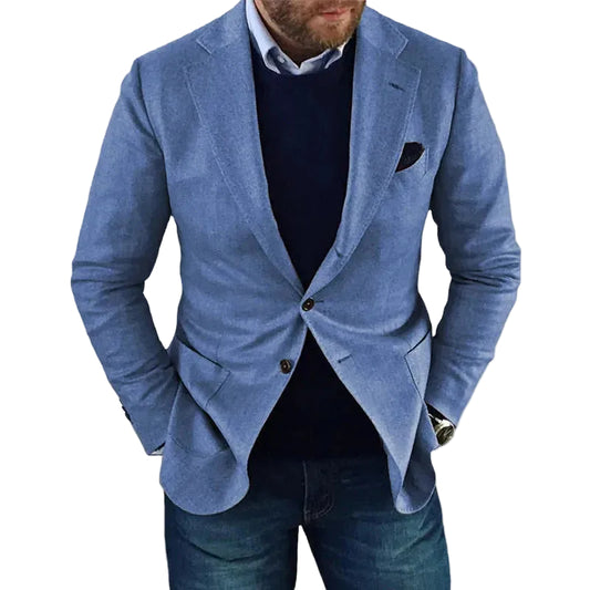 Men's Tailored Two-Button Blazer