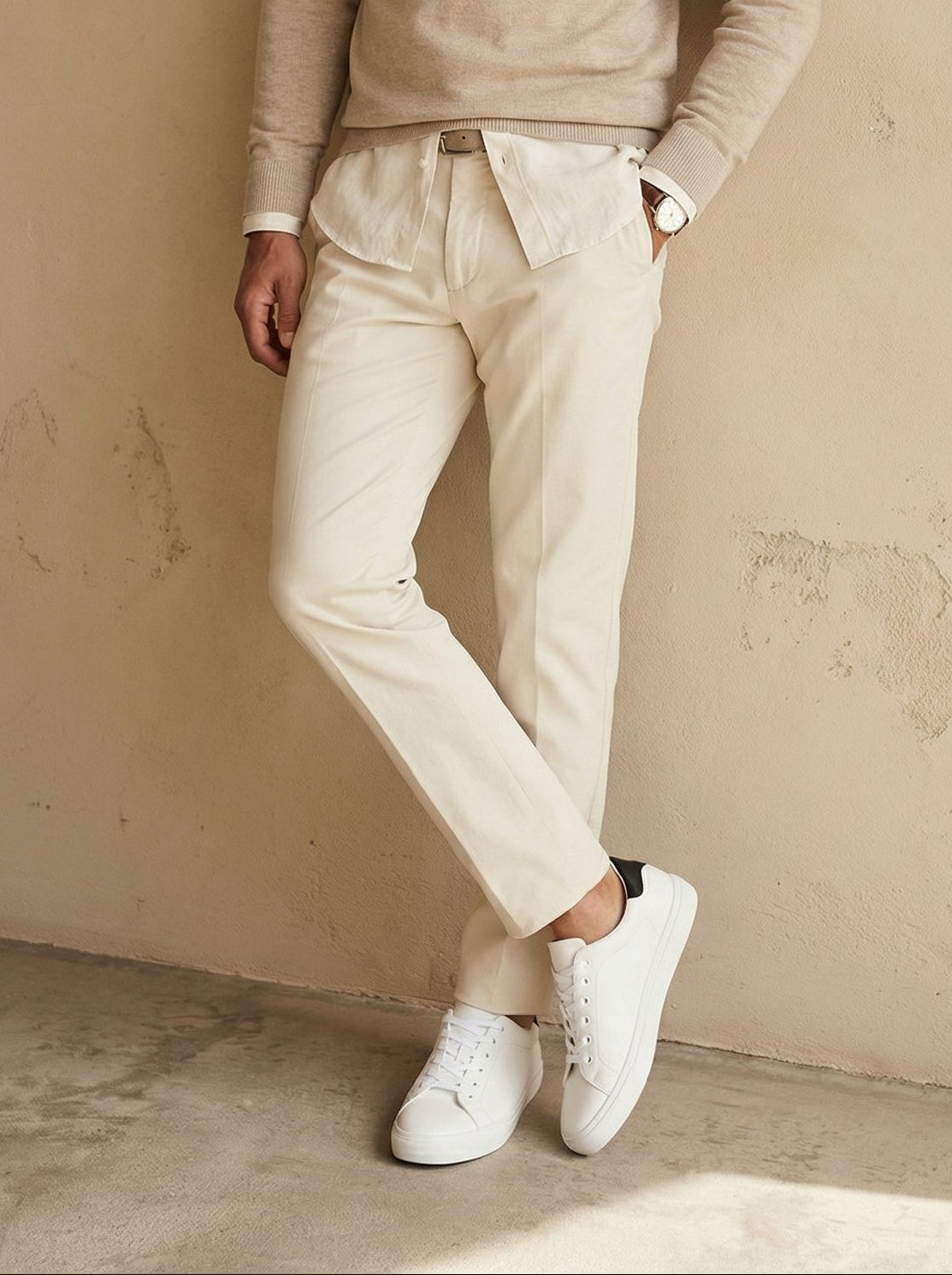 Men's Trendy Solid Colour Comfortable Sneakers
