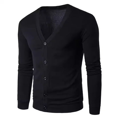 Men’s V Neck Button Cardigan