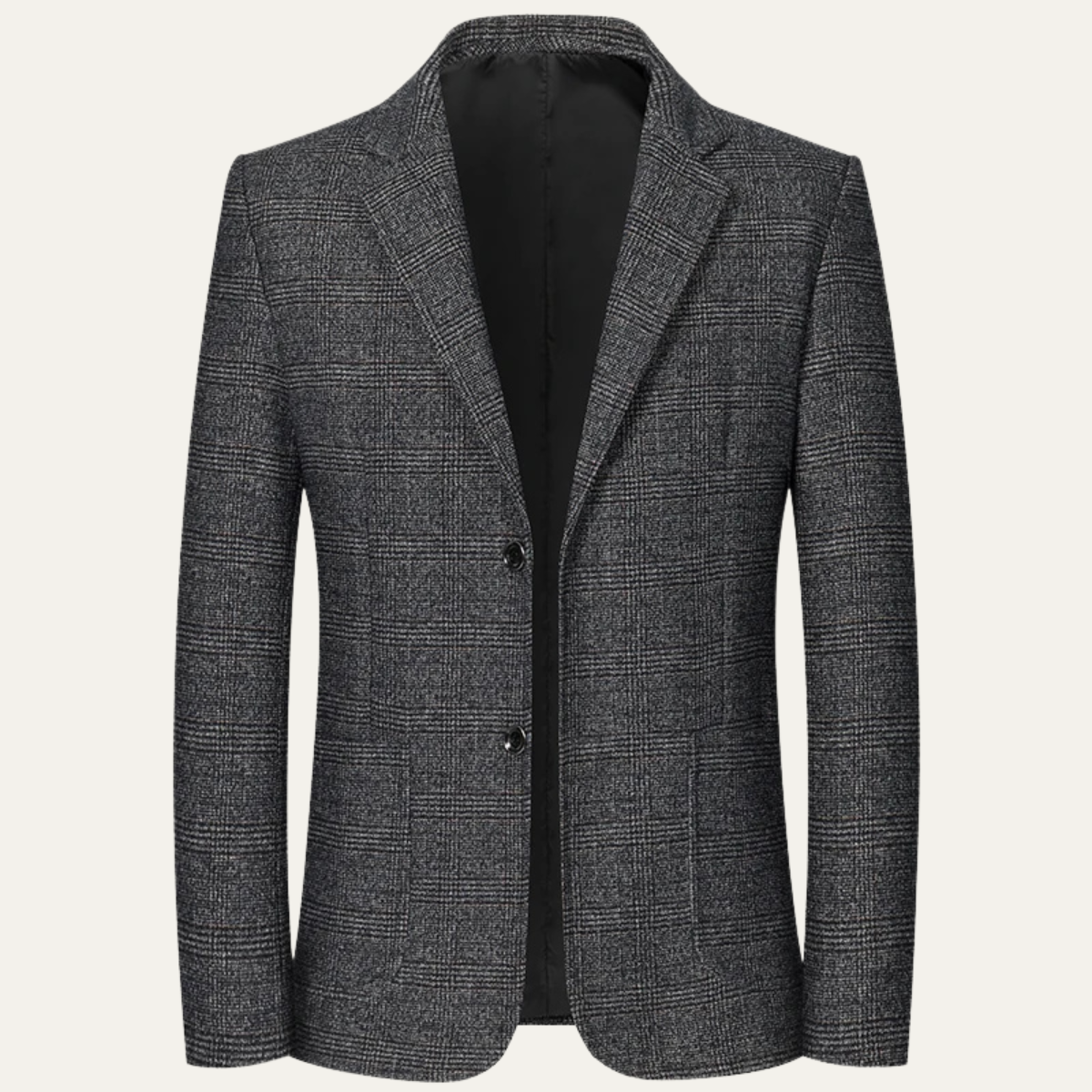 Men's Vintage Checkered Plaid Blazer Wedding Guest