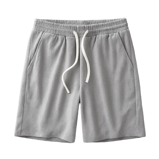 Men's Waffle Knit Drawstring Shorts