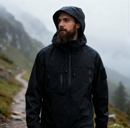 Men’s Waterproof Hooded Outdoor Jacket
