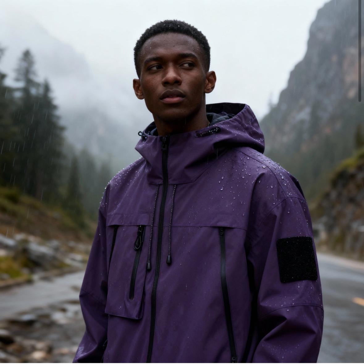 Men’s Waterproof Hooded Outdoor Jacket