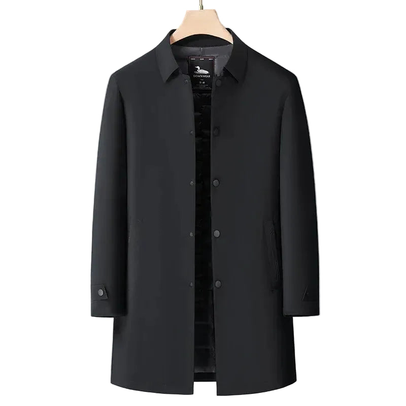 Men’s Insulated Button-Up Winter Coat