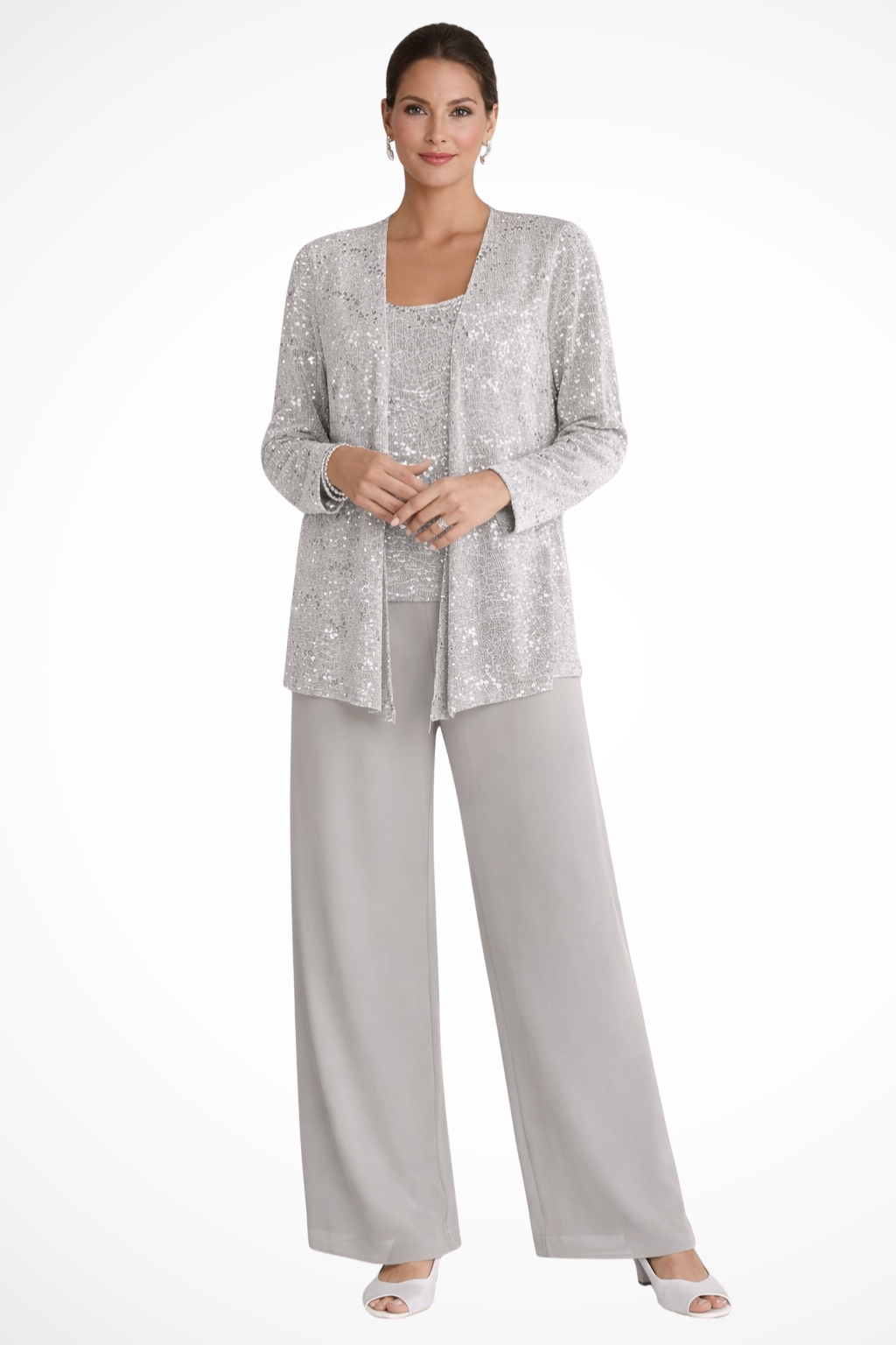 Jada | Women's Three-Piece Set Flowing Evening Coordinated Elegant Occasion Party Feminine Statement Refined Chic Glamorous
