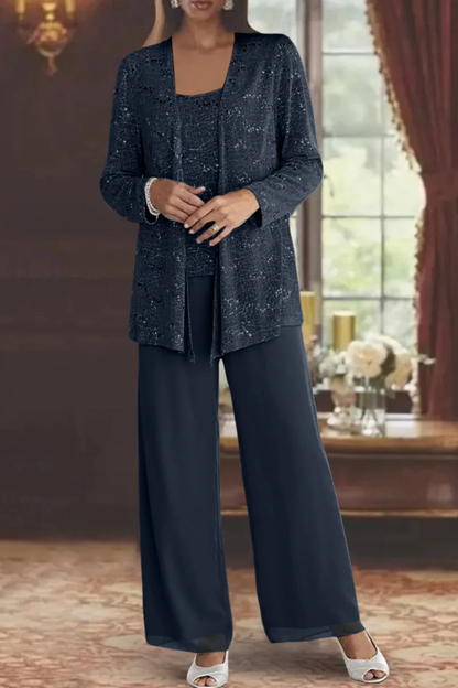 Jada | Women's Three-Piece Set Flowing Evening Coordinated Elegant Occasion Party Feminine Statement Refined Chic Glamorous