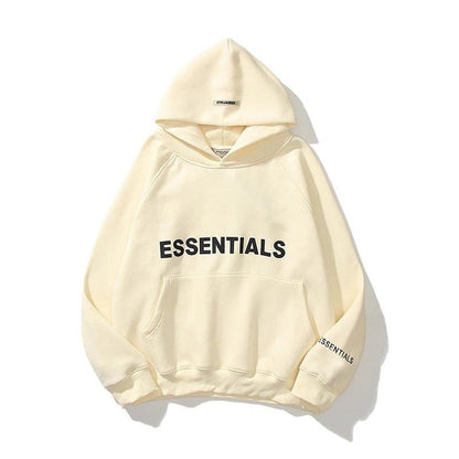 Oswin | Men's Hoodie Oversized Pullover Relaxed Fit Soft Kangaroo Pocket Fixed Hood Cosy Casual Everyday Streetwear Comfort