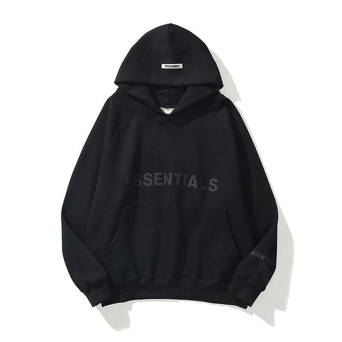 Oswin | Men's Hoodie Oversized Pullover Relaxed Fit Soft Kangaroo Pocket Fixed Hood Cosy Casual Everyday Streetwear Comfort