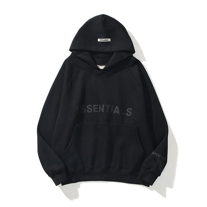 Oswin | Men's Hoodie Oversized Pullover Relaxed Fit Soft Kangaroo Pocket Fixed Hood Cosy Casual Everyday Streetwear Comfort