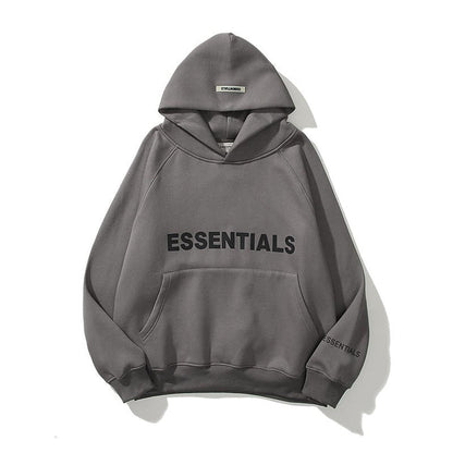 Oswin | Men's Hoodie Oversized Pullover Relaxed Fit Soft Kangaroo Pocket Fixed Hood Cosy Casual Everyday Streetwear Comfort