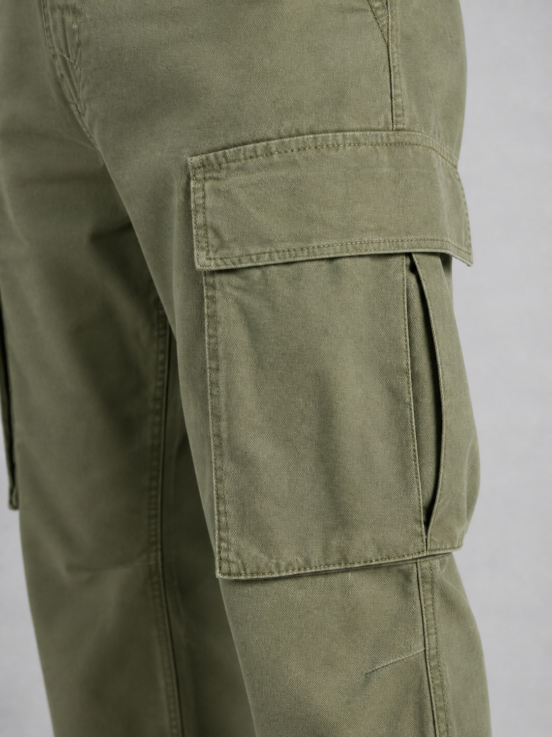 Quill | Men's Cargo Trousers Relaxed Fit Straight Leg Multi-Pocket Utility Casual Everyday Streetwear Comfort Versatile Durable