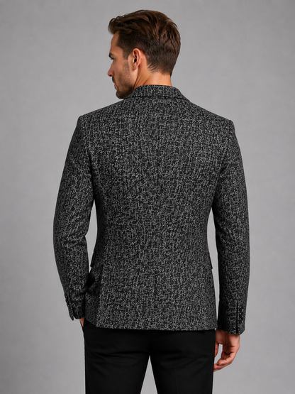 Tobias | Men's Blazer Slim Fit Tailored Structured Lightweight Smart Formal Occasion Business Wedding Refined Layering Versatile