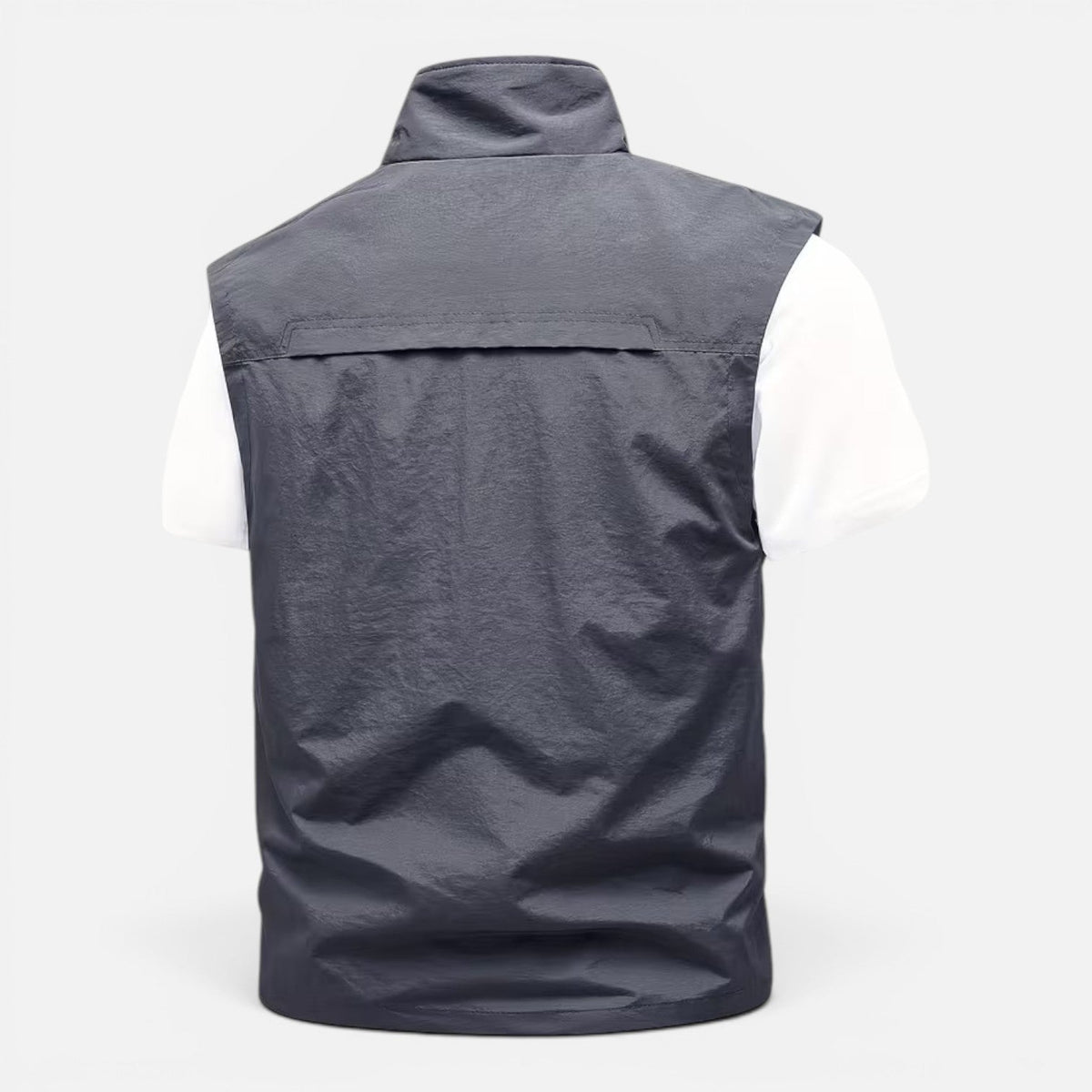 Nigel | Men's Gilet Lightweight Padded Breathable Mesh Lined Layering Zip Functional Casual Everyday Outdoor Versatile Comfort