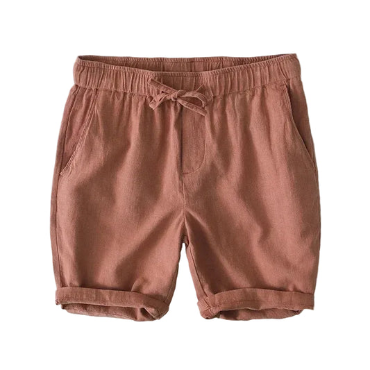 Men's Rose Linen Blend Shorts