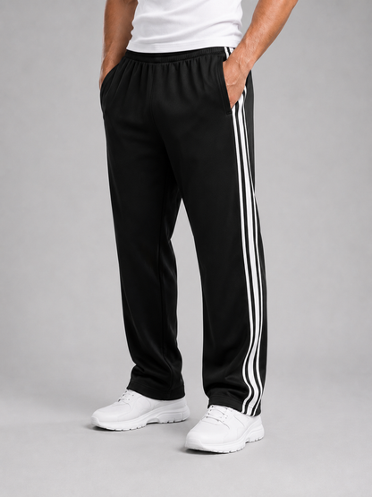 Merritt | Men's Track Pants Pockets Drawstring Relaxed Sporty Casual Everyday Athleisure Comfort Versatile Lightweight Modern