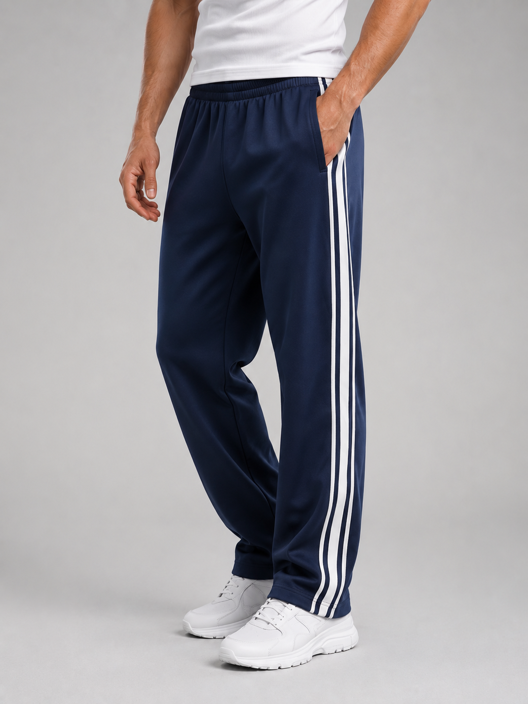 Merritt | Men's Track Pants Pockets Drawstring Relaxed Sporty Casual Everyday Athleisure Comfort Versatile Lightweight Modern