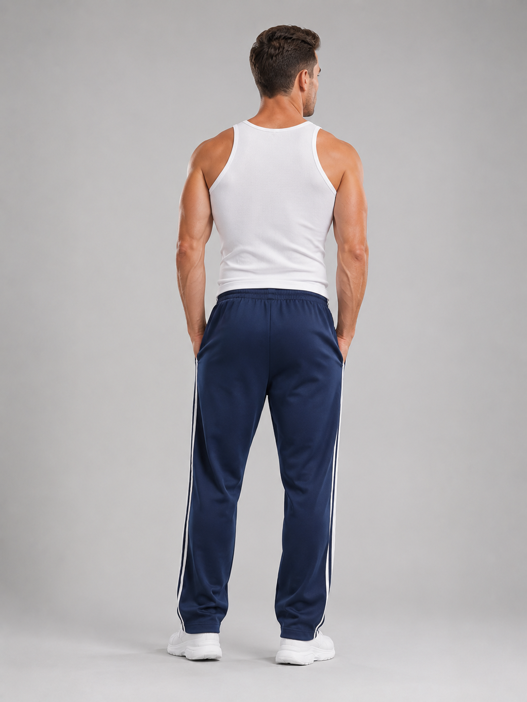 Merritt | Men's Track Pants Pockets Drawstring Relaxed Sporty Casual Everyday Athleisure Comfort Versatile Lightweight Modern
