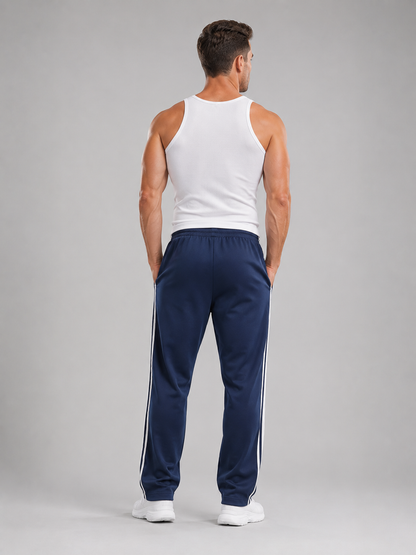 Merritt | Men's Track Pants Pockets Drawstring Relaxed Sporty Casual Everyday Athleisure Comfort Versatile Lightweight Modern