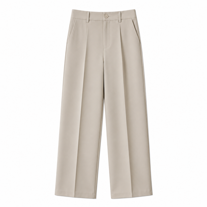 Vaughn | Men's Tailored Trousers Straight Leg Breathable Structured Smart Casual Everyday Versatile Business Refined Clean Modern