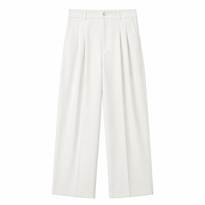 Vaughn | Men's Tailored Trousers Straight Leg Breathable Structured Smart Casual Everyday Versatile Business Refined Clean Modern