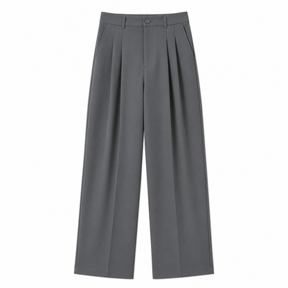 Vaughn | Men's Tailored Trousers Straight Leg Breathable Structured Smart Casual Everyday Versatile Business Refined Clean Modern