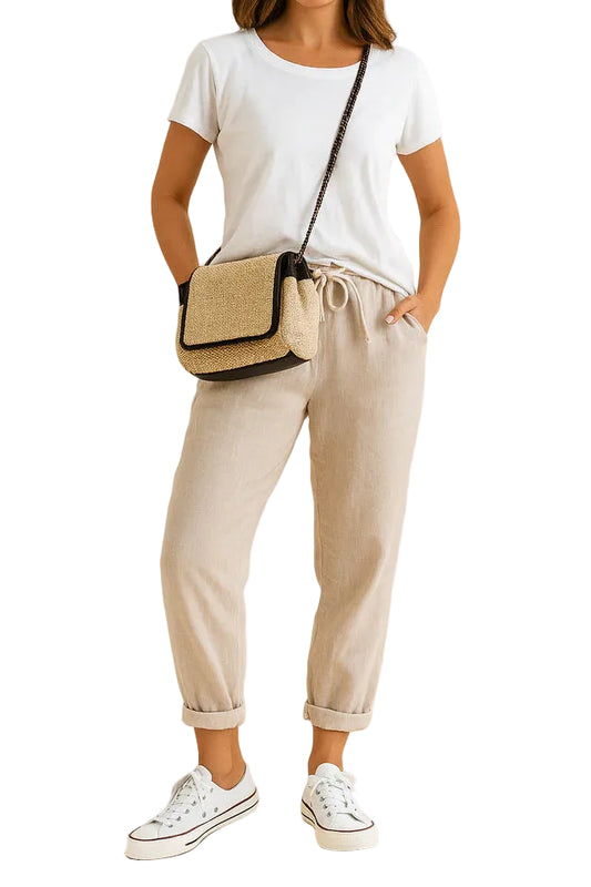 Women’s Relaxed Fit Tapered Ankle Pants