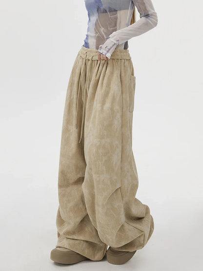 Women’s Relaxed Wide-Leg Drawstring Pants