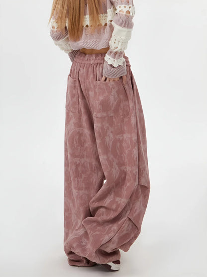 Women’s Relaxed Wide-Leg Drawstring Pants