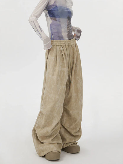 Women’s Relaxed Wide-Leg Drawstring Pants